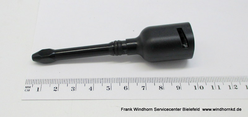 Milchschaumdüse Schwarz