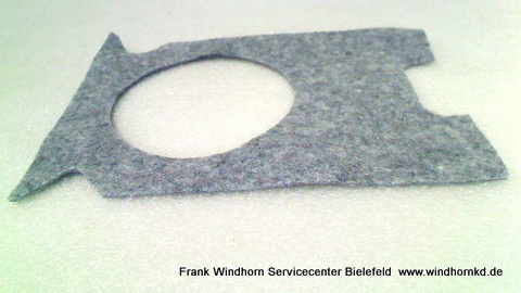Filzdichtung (untere Abdeckung)