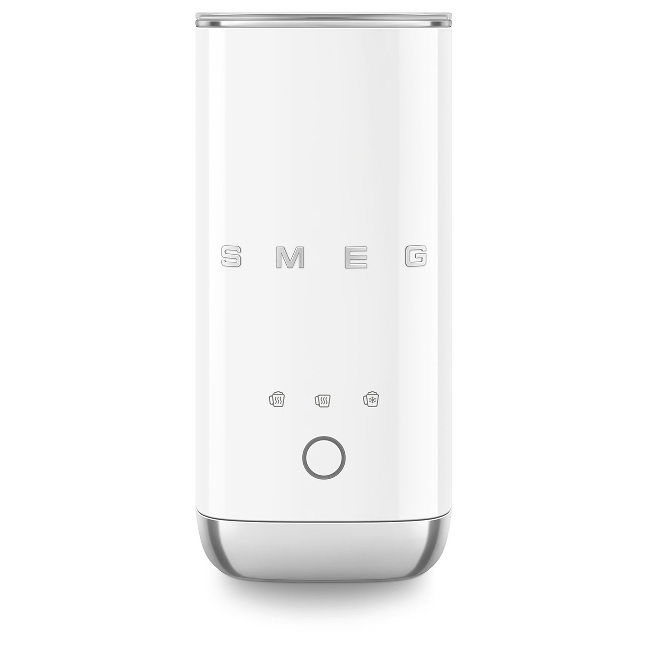 Used: Like new: SMEG milk frother MFF02WH white