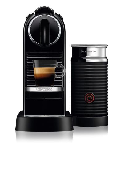Nespresso - CitiZ&Milk D123 LIMOUSINE BLACK