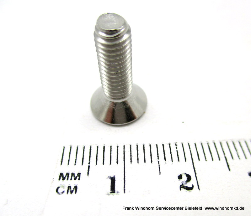 Schraube für Duschsieb M5 x 17 SES900
