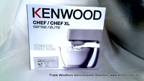 Edelstahlschüssel 6,7 Liter Chef XL Elite