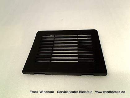 Filterdeckel schwarz