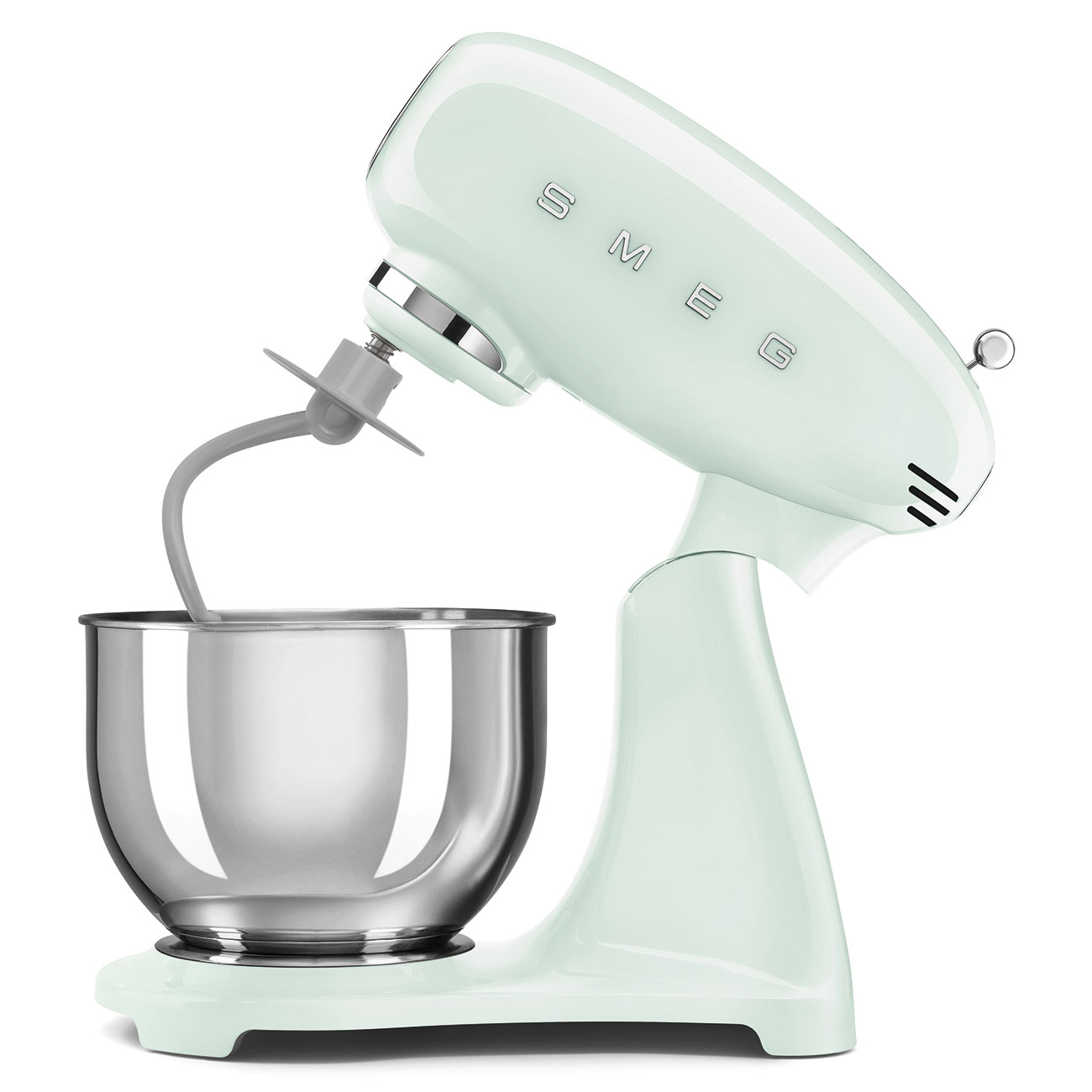 Gebrauchsspuren: SMEG Küchenmaschine SMF05PG 50's grün