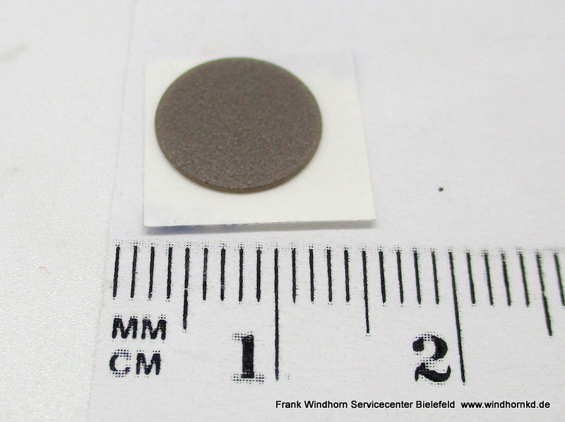 Schraubenabdeckung taupe