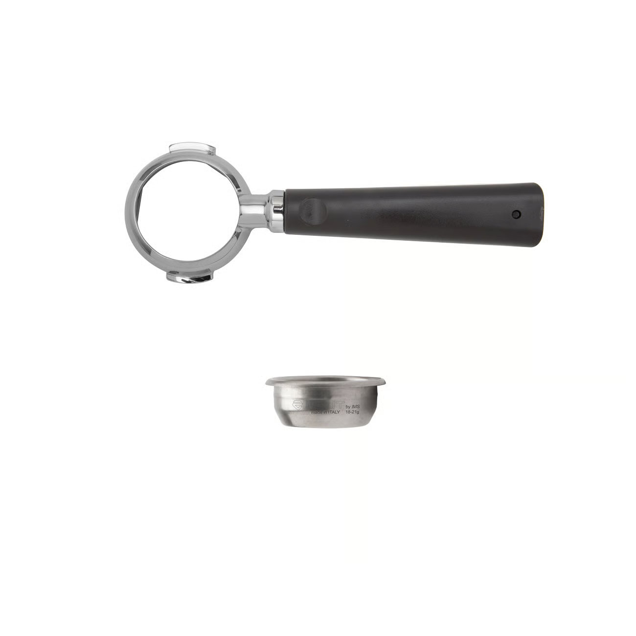 LELIT Bodenloser Siebträger Braun 58mm - Leichte Gebrauchsspuren