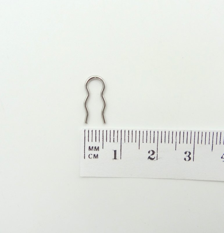 Retaining clip for Teflon hoses Small