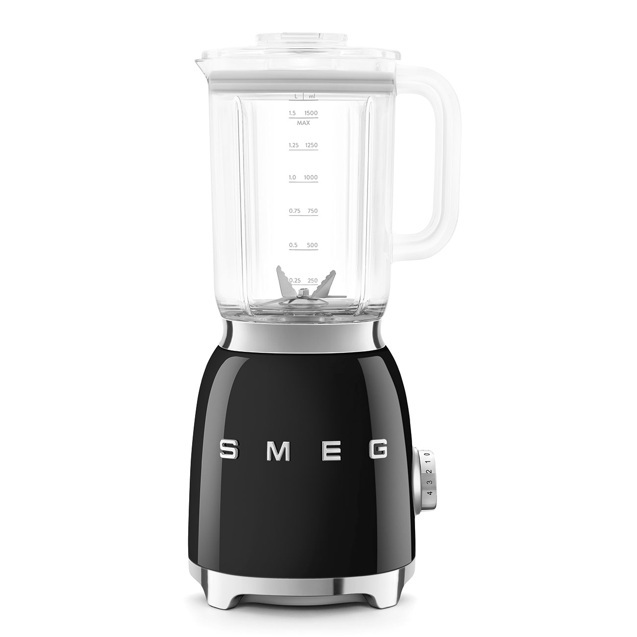 Gehäuseschaden: SMEG Standmixer 50's BLF03BL Schwarz