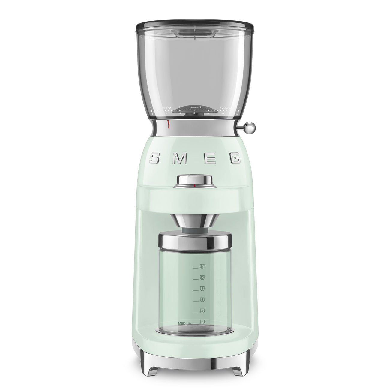 Gebraucht - Wie Neu: SMEG Kaffeemühle pastellgrün 50's Style