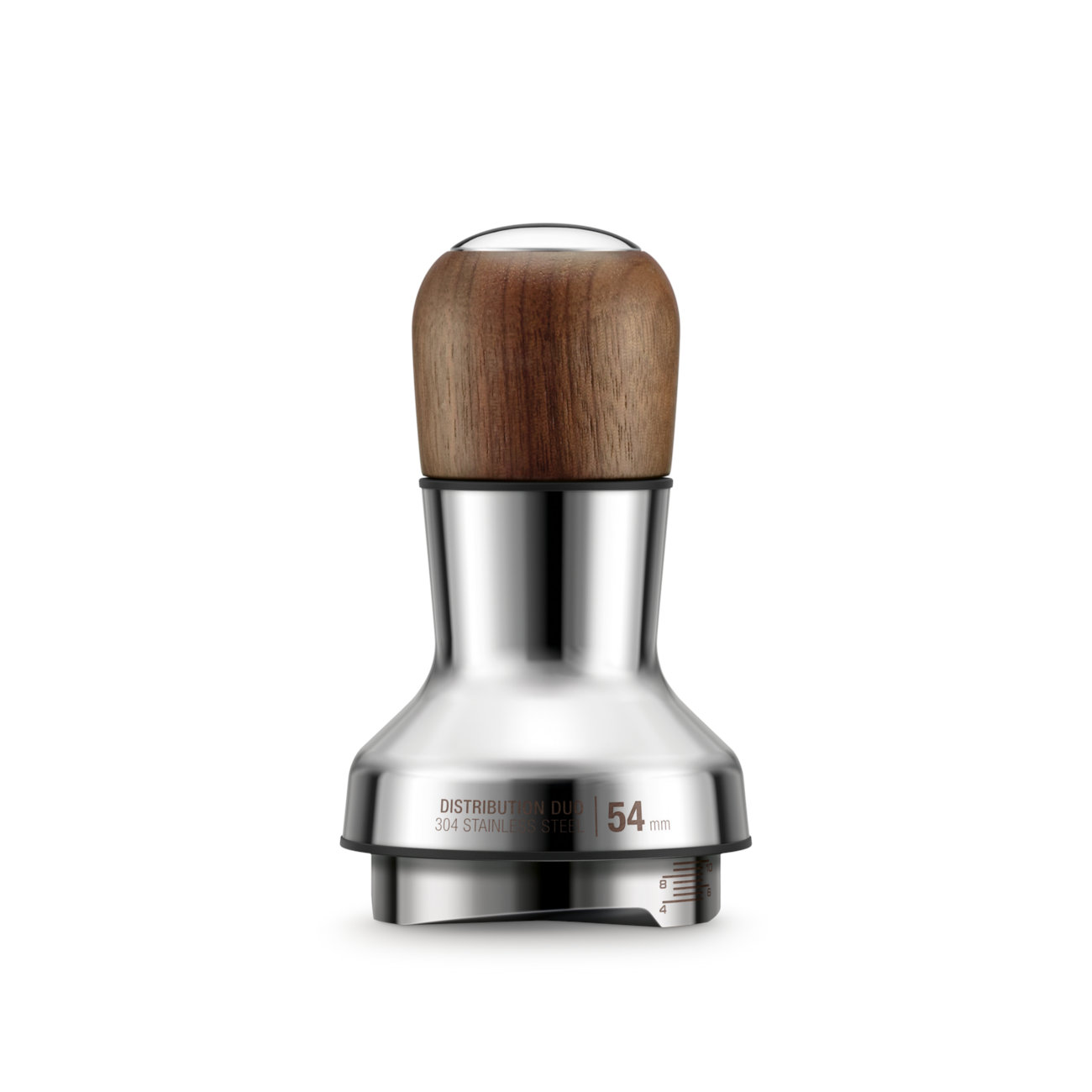 Sage the Distribution Duo Tamper Walnut Wood 54mm