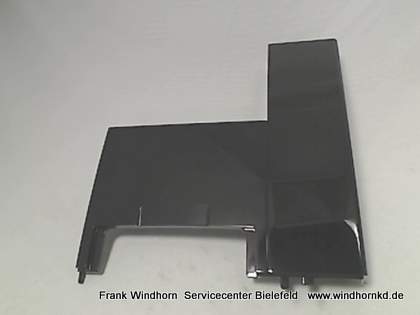 Frontabdeckung schwarz