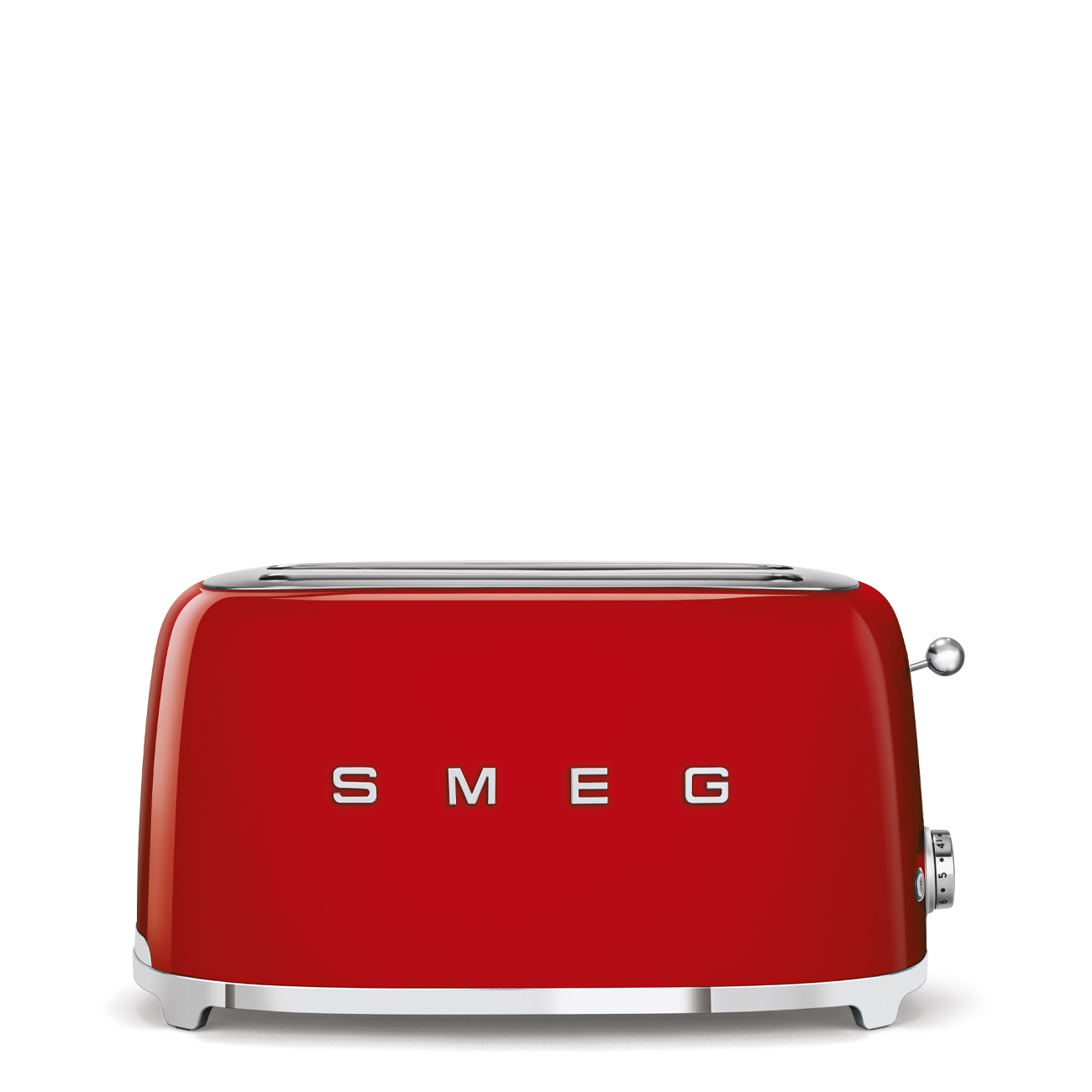 Gebraucht-Wie Neu: SMEG Toaster TSF02RDEU 50's Style Rot