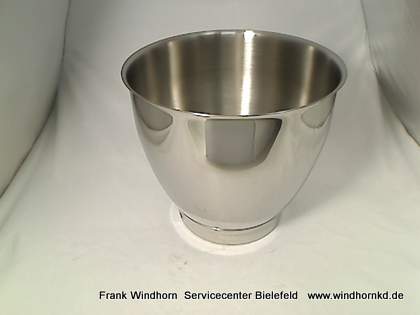 Edelstahlschüssel für Major