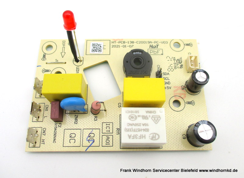 BOARD TEMPERATURE CONTROL F282