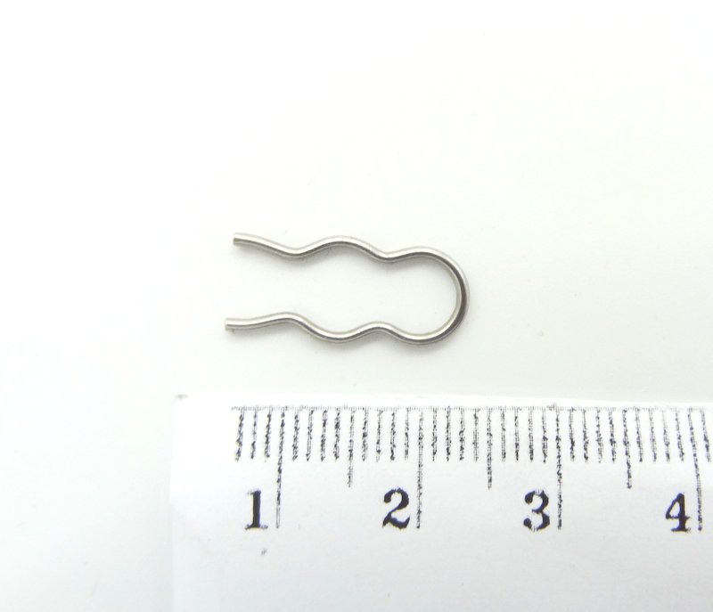 Retaining clip for Teflon hoses Large