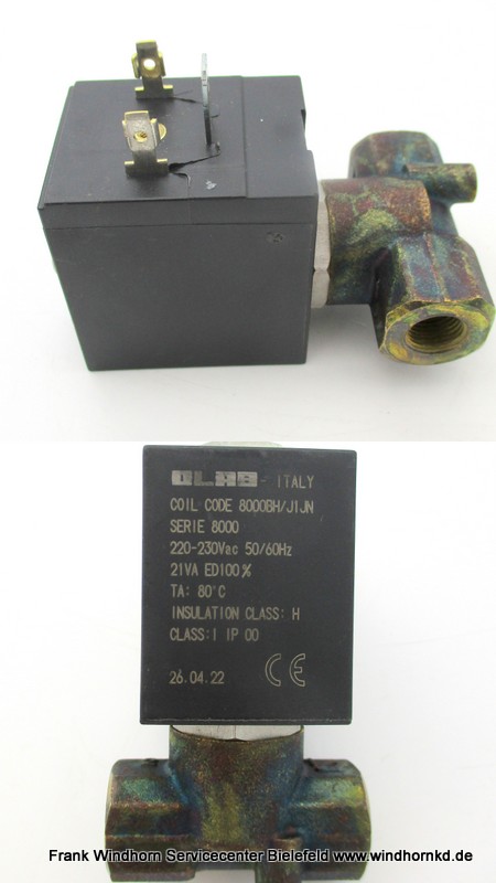 Solenoid Valve 220-230V PL162T