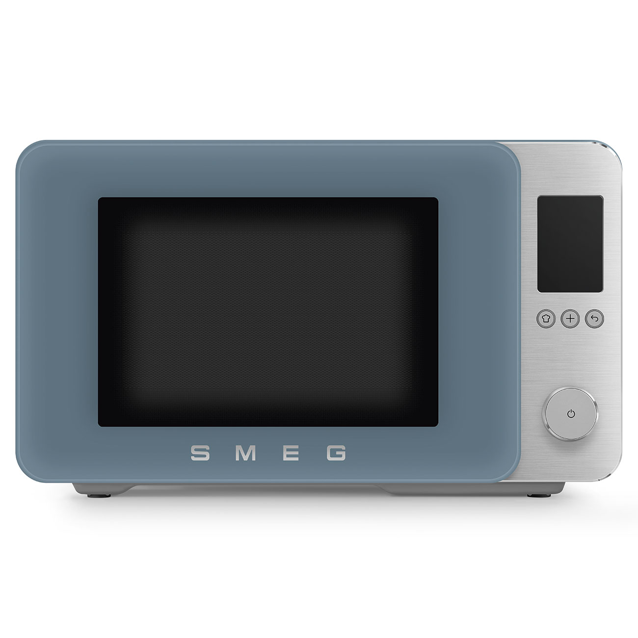 Gehäuseschaden: SMEG MOC02SBM Kombi-Mikrowelle Blau