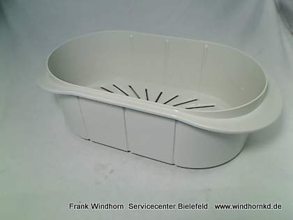 Dampfkorb, weiß