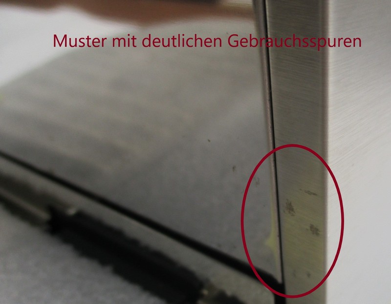 Deutliche Gebrauchsspuren: Bambino Plus Edelstahl SES500BSS