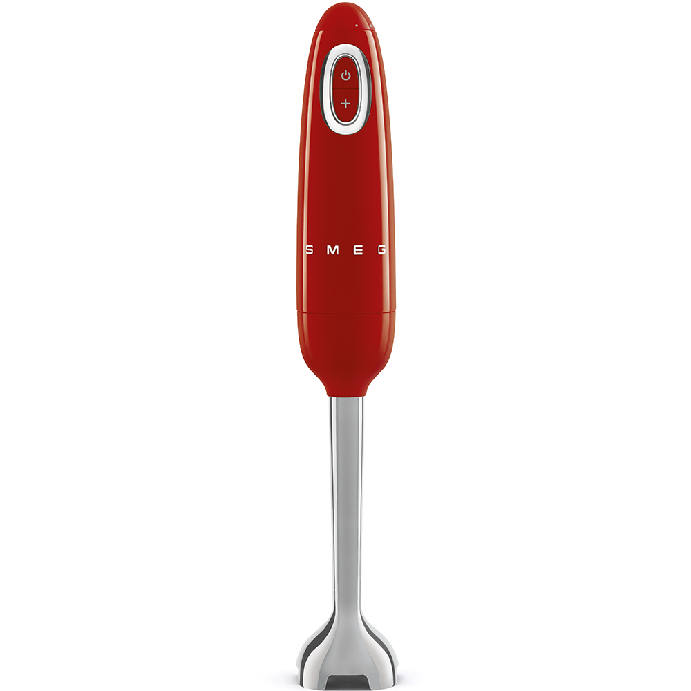 Slight Signs of Use: SMEG 50s-Style Hand Blender, red