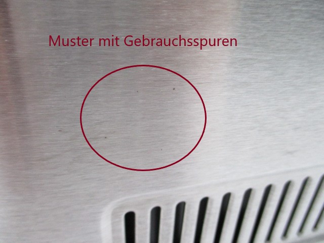 Gebrauchsspuren: The Smart Scoop Edelstahl SCI600BSS