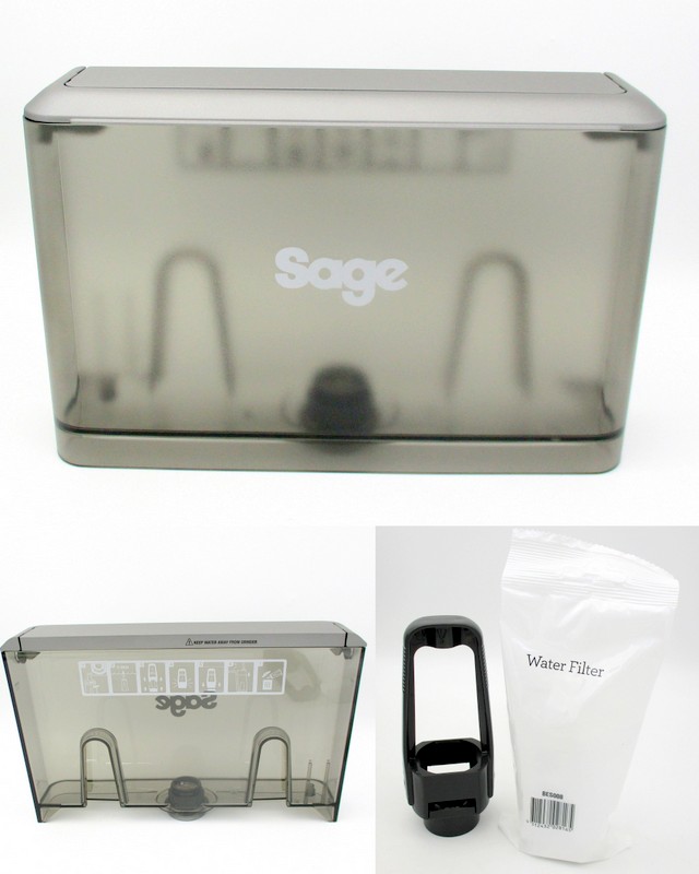 Sage SES875 water tank kit with Claris water filter + bracket