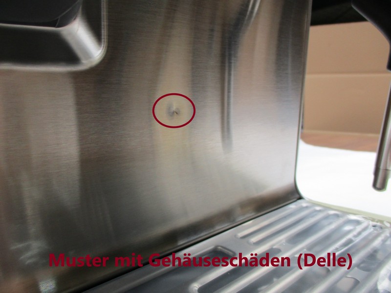 Gehäuseschäden: Barista Pro Edelstahl SES878BSS