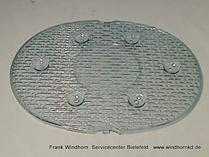 Gitter blau für Dampfschüssel