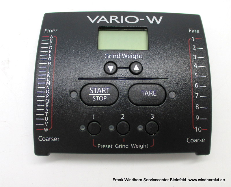 Vario-W Display Assembly