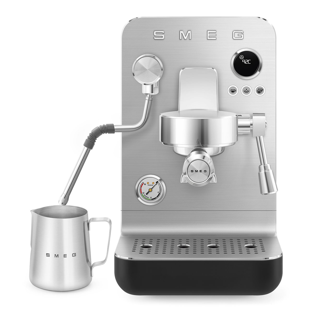 Leichte Gebrauchsspuren: Espressomaschine EMC02BL Schwarz
