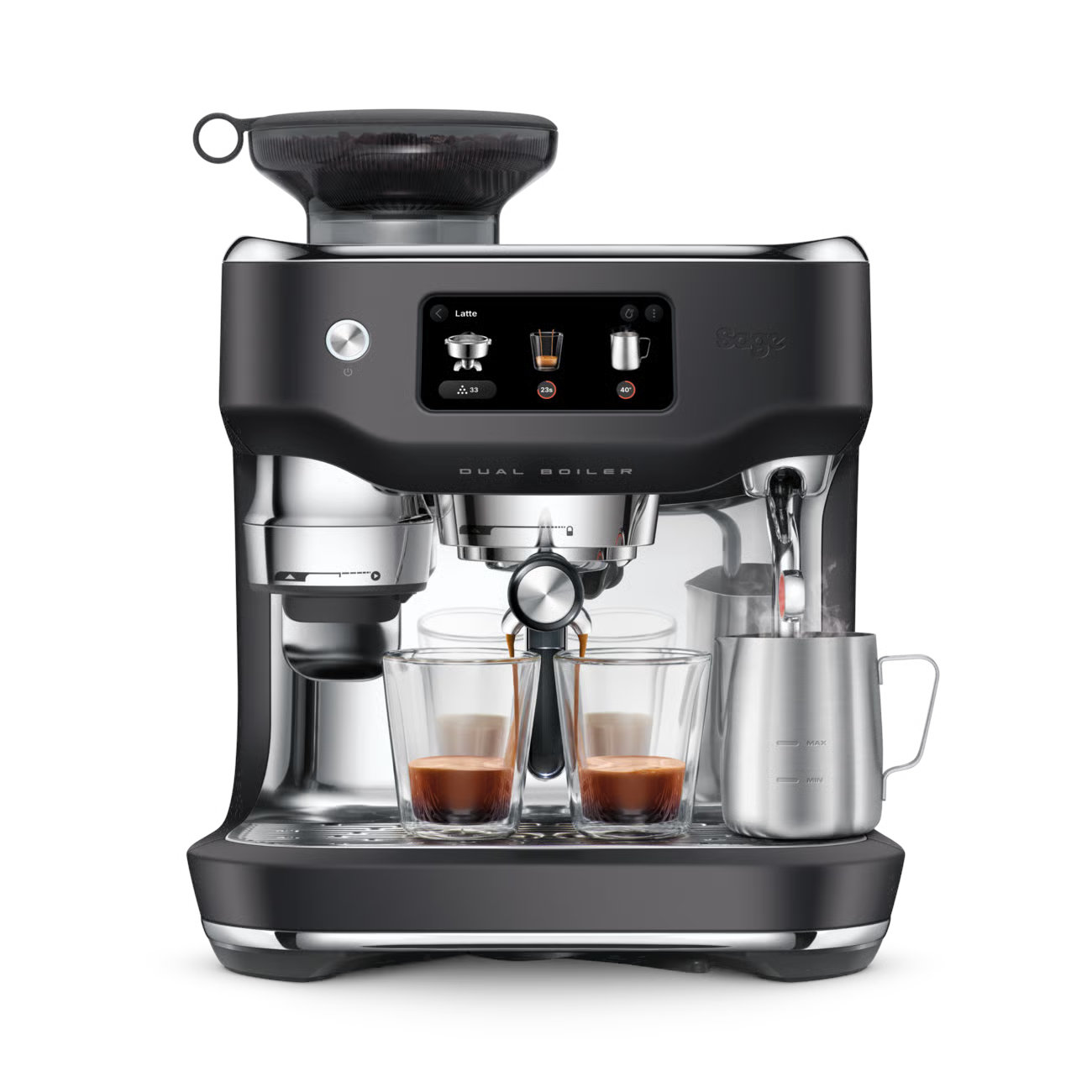 Used - Like New: the Oracle Dual Boiler BlackTruffle SES995BTR