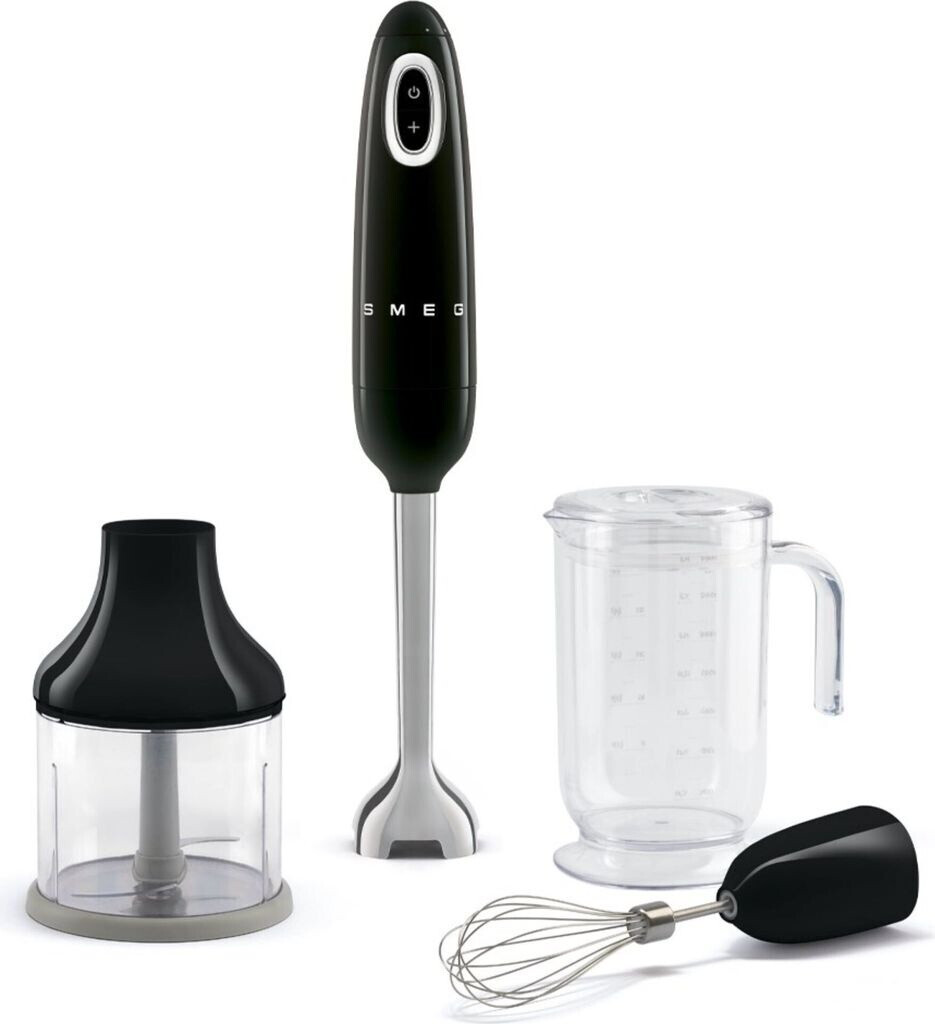 Leichte Gebrauchsspuren: SMEG Stabmixer 50's Style schwarz