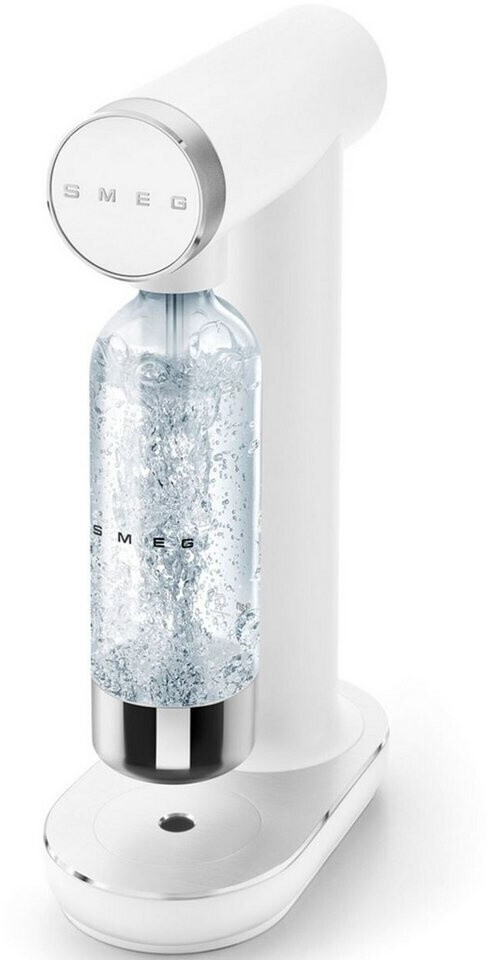 Leichte Gebrauchsspuren: SMEG 50's SKC01WHM Soda Maker Weiß Matt