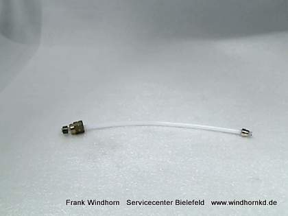 TUBO PTFE L180+DADO+BOCCOLA+IN