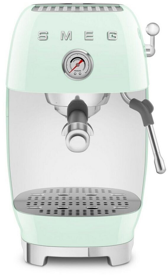 Deutliche Gebrauchsspuren:SMEG Siebträger 50's Style pastellgrün