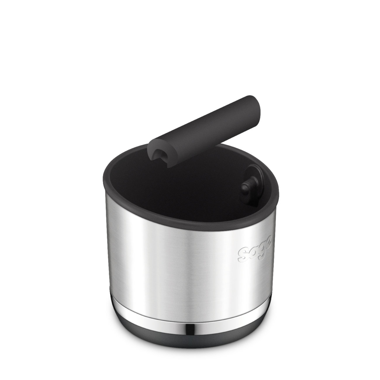 SAGE the Knock Box 10 BSS Brushed Silber Leichte Gebrauchsspuren