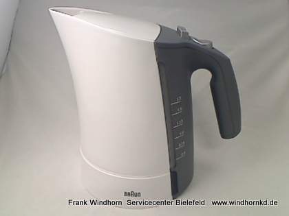 Wasserkocher ohne Sockel, weiß