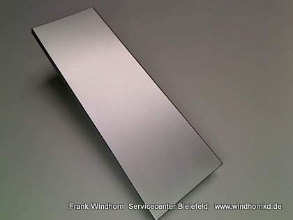Frontblende f. Wassertank
