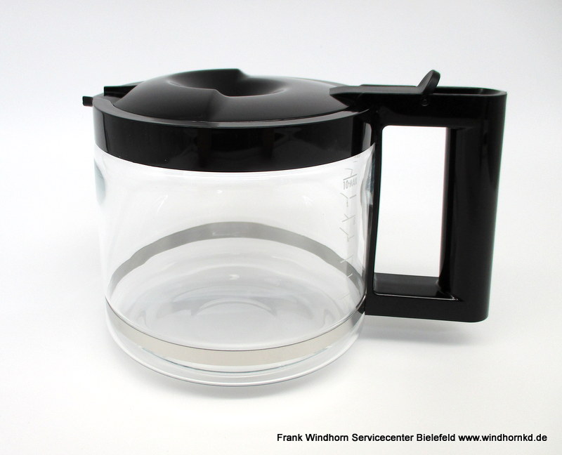De'Longhi 7313283809 Glass Carafe with Lid BCO410 Original