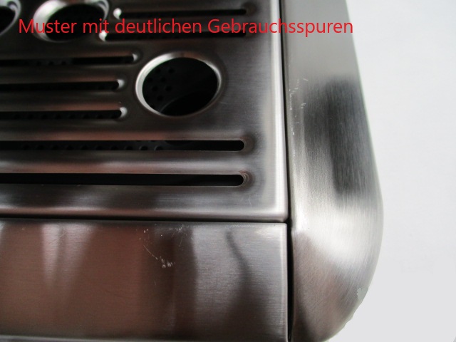 Deutliche Gebrauchsspuren: Barista Express Edelstahl BES875 !UK!