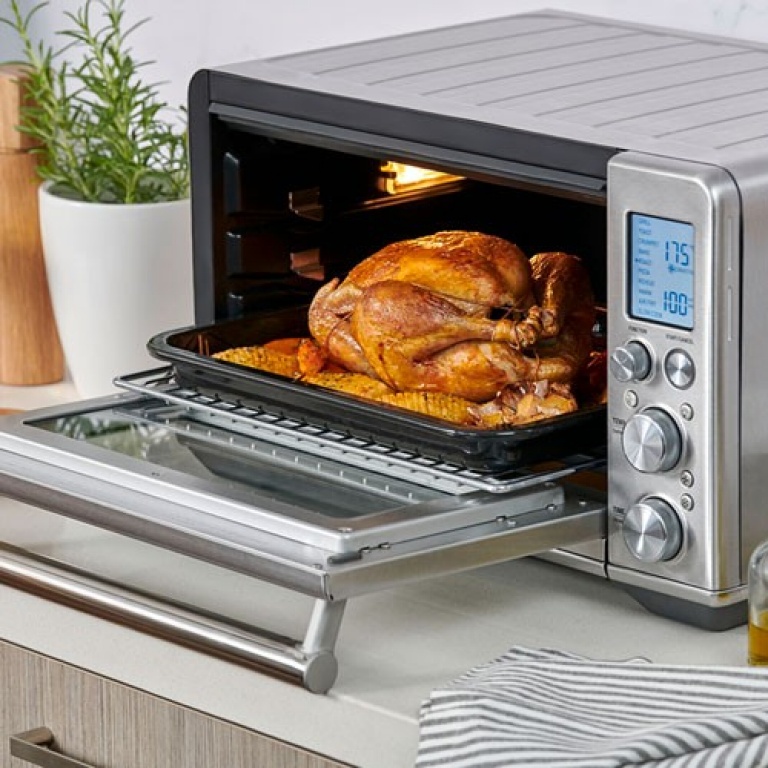 Gehäuseschäden: Smart Oven Air Fryer Edelstahl !UK Stecker!