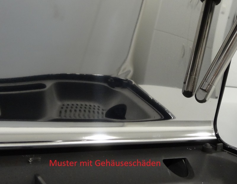 Gehäuseschäden: Oracle Touch Schwarz glänzend SES990BKS