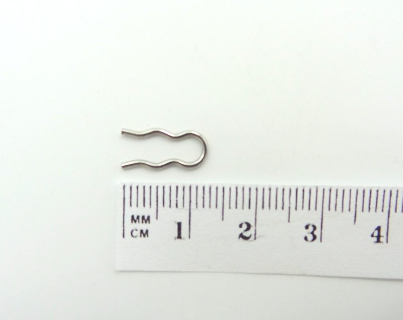 Halteklammer für Teflonschläuche Klein