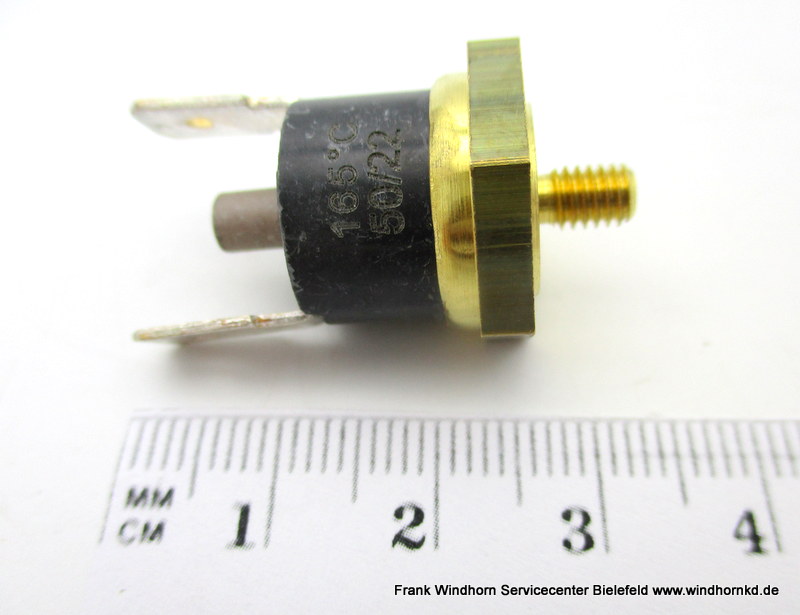 Bimetall-Thermostat mit manueller Wiedereinschaltung