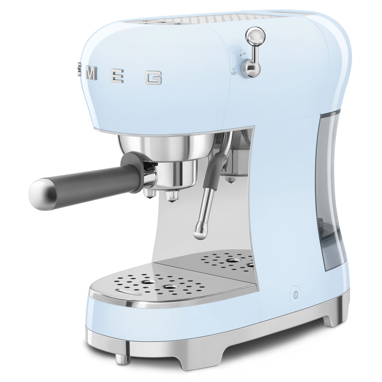 Gebraucht- Wie Neu: SMEG Espressomaschine ECF02PBEU Pastellblau