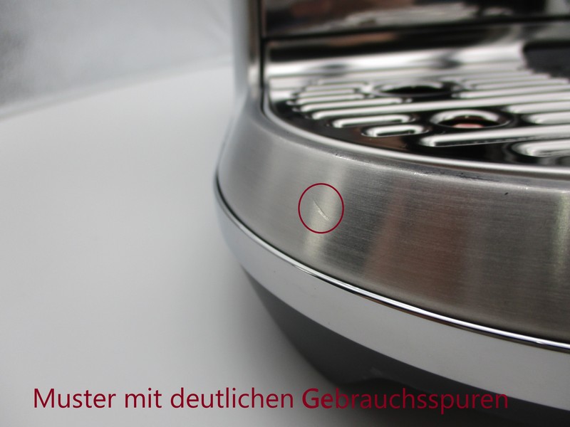 Deutliche Gebrauchsspuren:Creatista Plus Edelstahl BNE880BSS!UK!