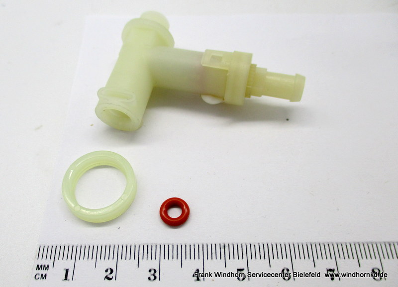 Pressure relief valve for the coffee pump