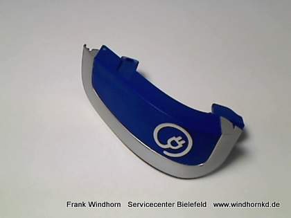 Fusstaste / Kabelaufwicklung / blau