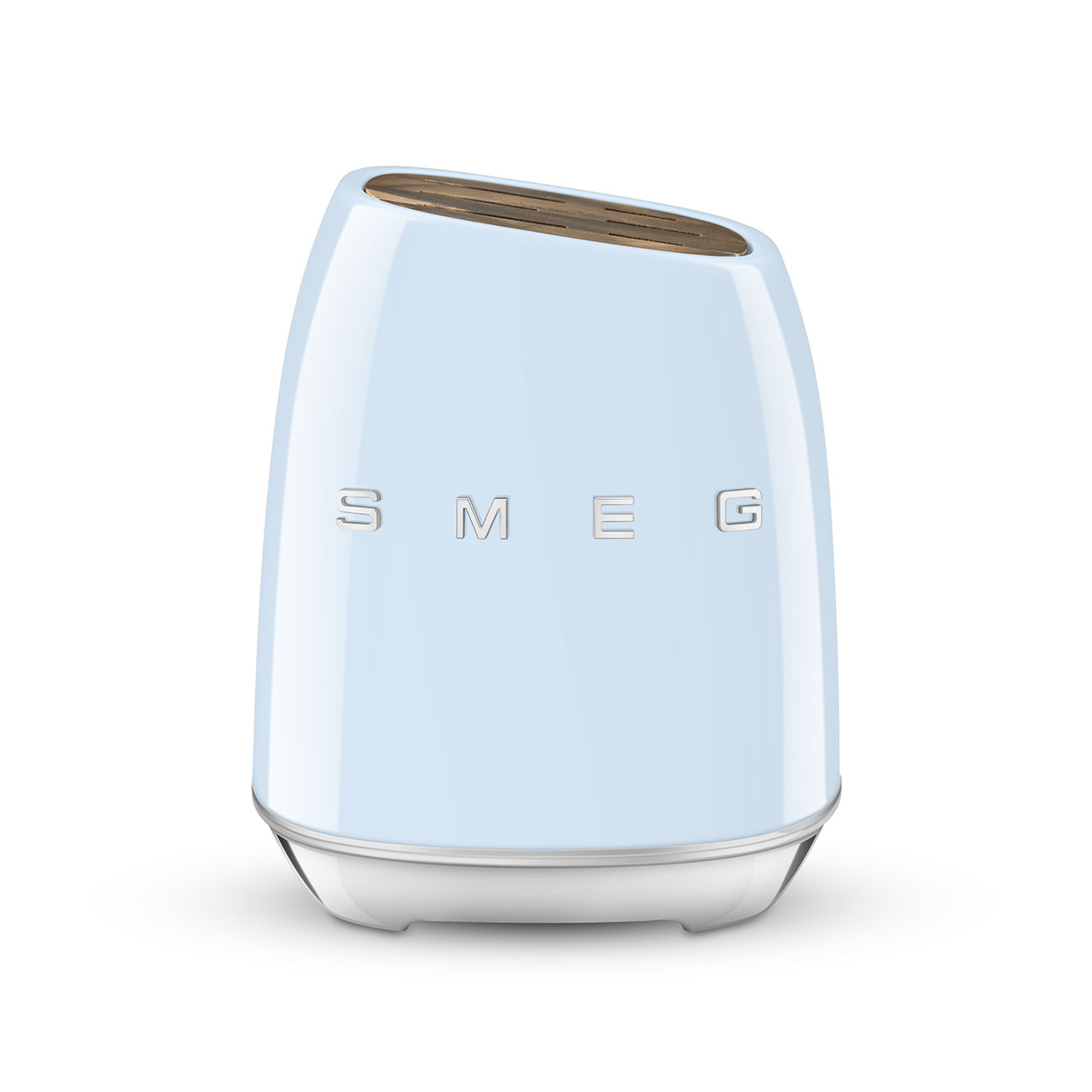 Gebraucht-Wie Neu: SMEG KBSF02PB Messerblock 50's pastellblau