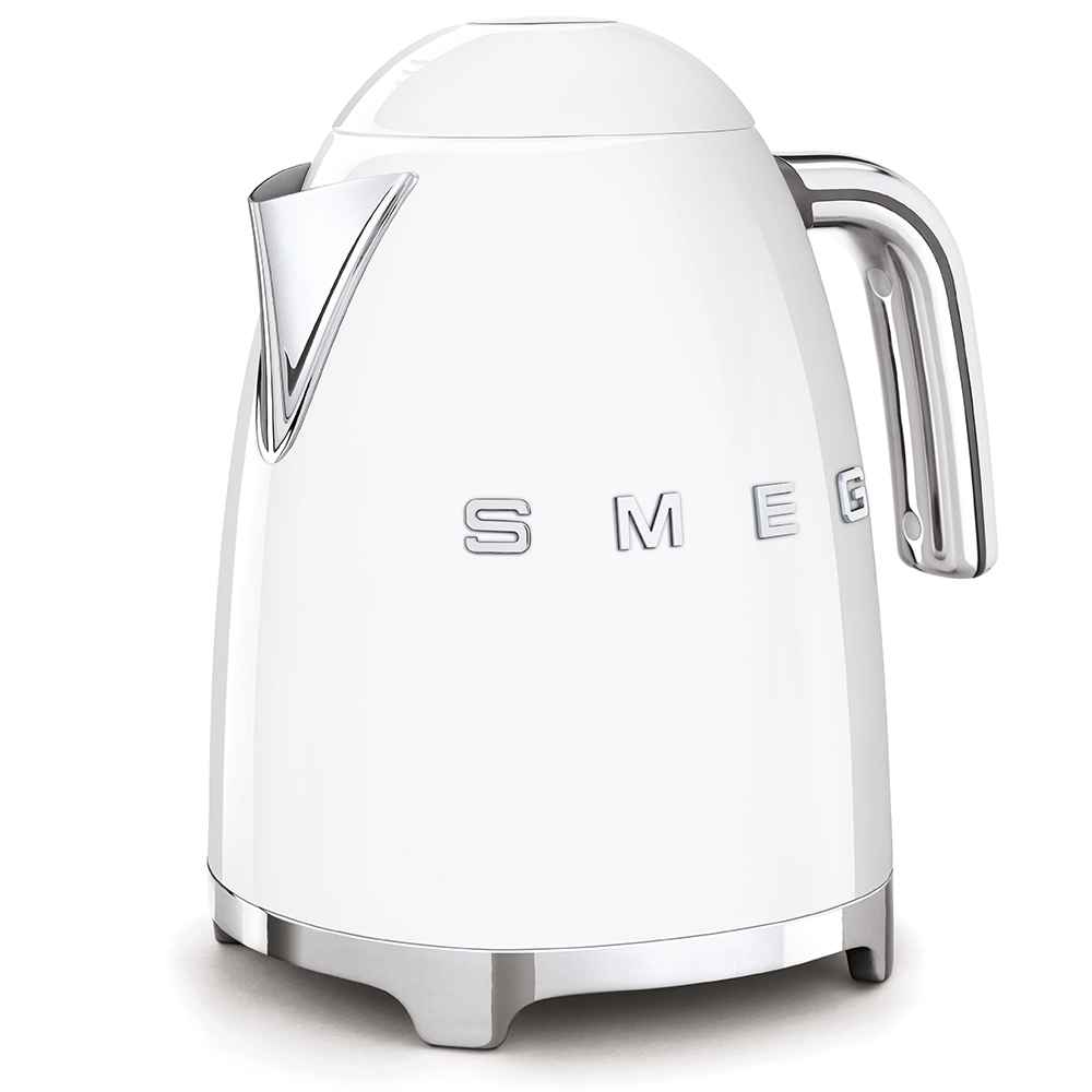 Leichte Gebrauchsspuren: SMEG Wasserkocher weiß KLF03WH